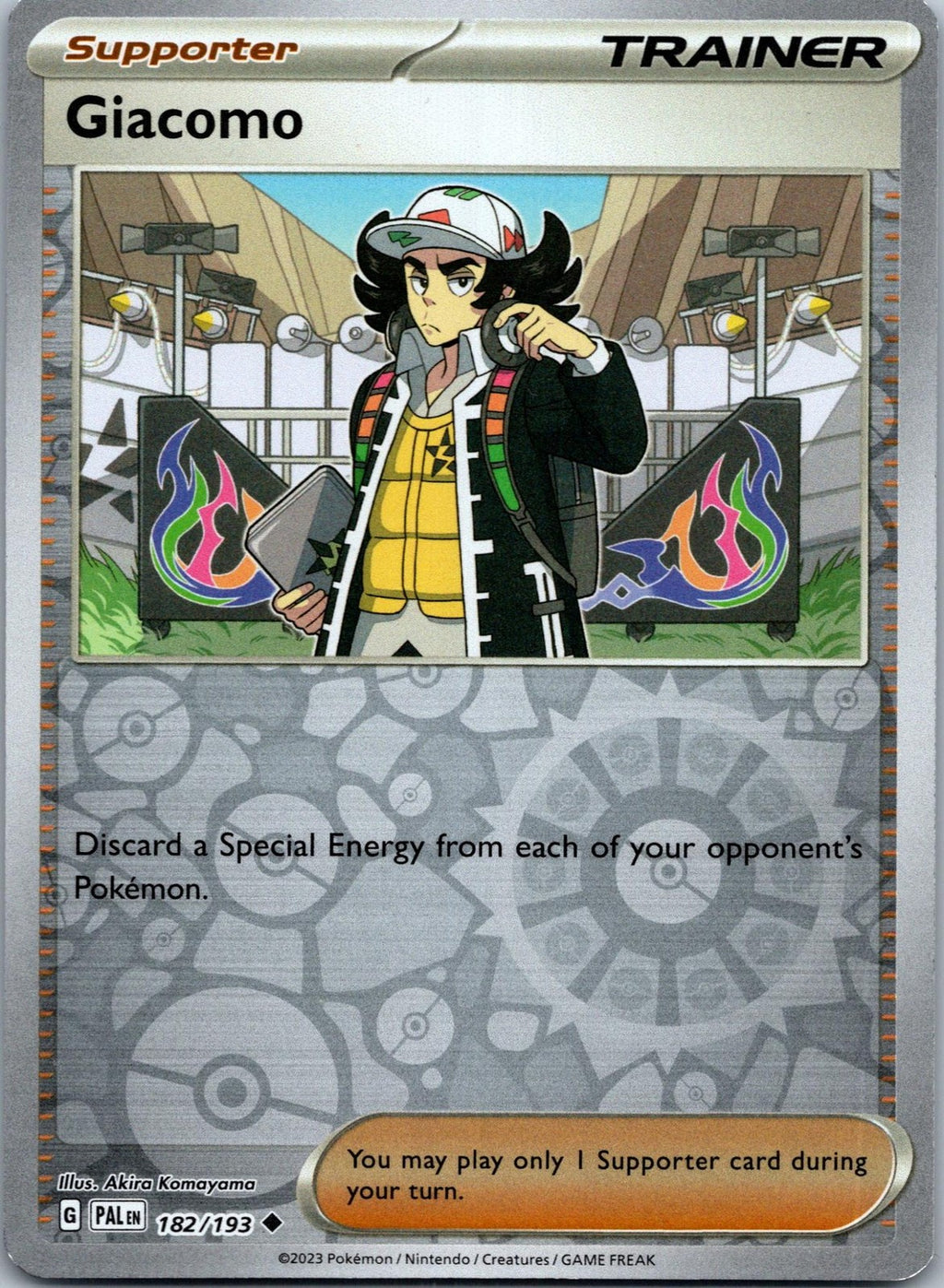 Giacomo 182/193 Uncommon Paldea Evolved Pokemon Near Mint