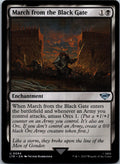 March from the Black Gate  The Lord of the Rings: Magic: The Gathering NM