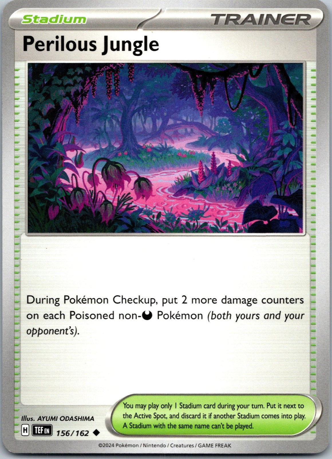 Perilous Jungle 156/162 Uncommon Temporal Forces Pokemon Near Mint