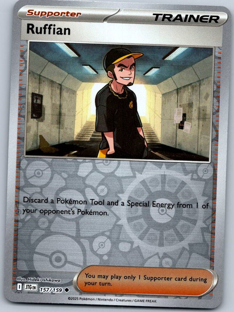Ruffian 157/159 Reverse Journey Together Pokemon Near Mint