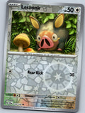 Lechonk 126/142 Common Stellar Crown Pokemon Reverse Holo Near Mint