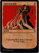 Lightning Bolt Legends: Battle for Baldur's Gate Magic: The Gathering NM foil