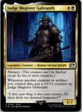 Judge Magister Gabranth 230 Uncommon FINAL FANTASY Magic: The Gathering NM