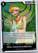 Miss.Valentine(Mikita) OP14-087 Rare The Azure Sea's Seven One Piece Foil NM