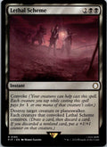 Lethal Scheme 185 Rare Universes Beyond: Fallout Magic: The Gathering Near Mint