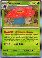 Vileplume 045/165 Rare 151 Pokemon Near Mint