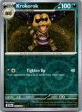 Krokorok 058/086 Common Black Bolt Pokemon Near Mint
