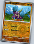 Crabrawler 87/142 Common Stellar Crown Pokemon Reverse Holo Near Mint