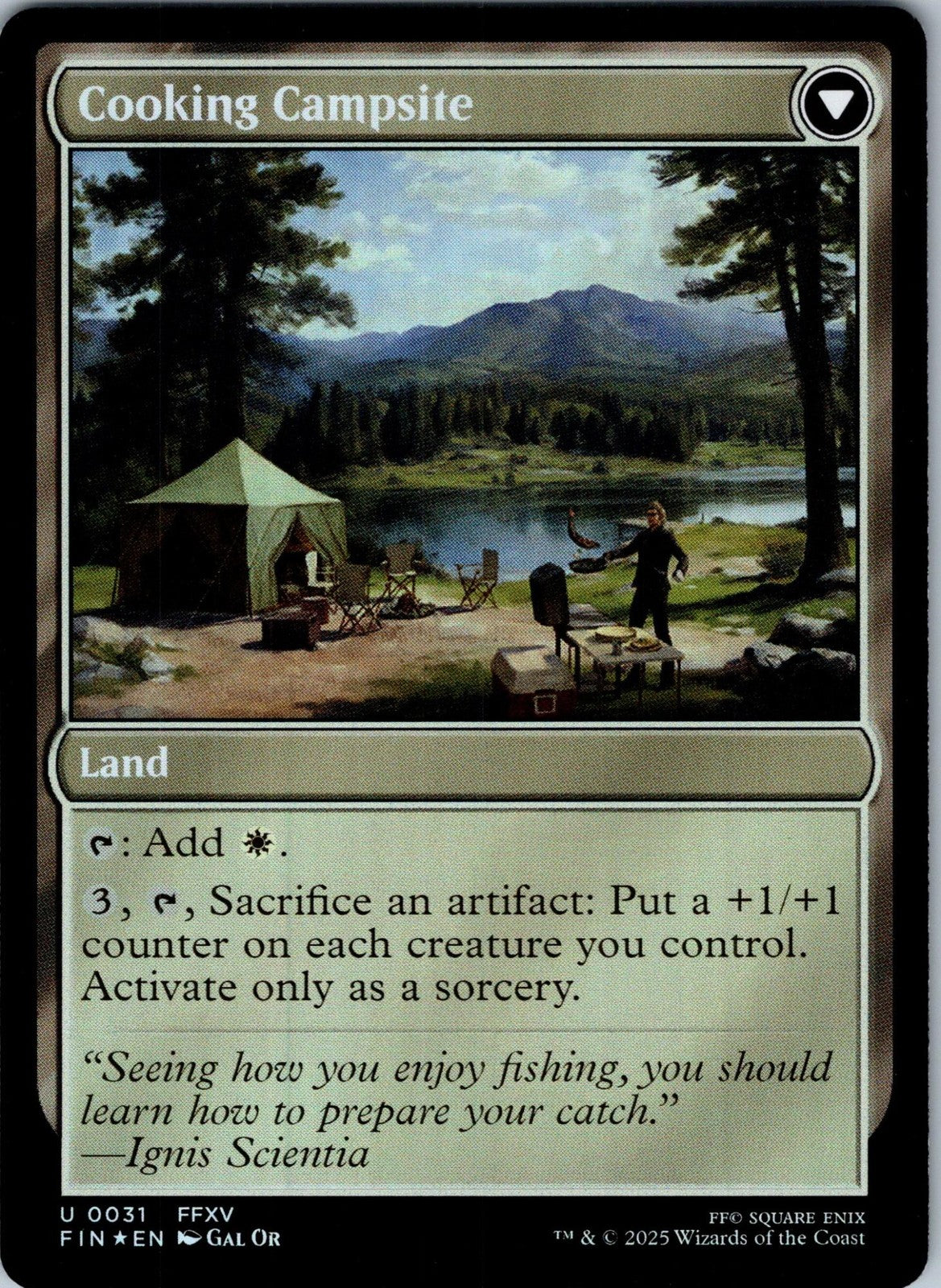 Sidequest: Catch a Fish 31 Uncommon Final Fantasy Magic: The Gathering NM | HOKO