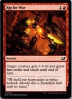 Rig for War 156 Common Edge of Eternities Magic: The Gathering Near Mint