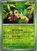 Pansage 004/182 Common Paradox Rift Pokemon Near Mint