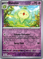 Duosion 038/086 Common Black Bolt Pokemon Near Mint