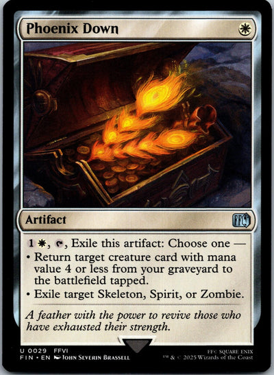 Phoenix Down 29 Uncommon Final Fantasy Magic: The Gathering Near Mint | HOKO