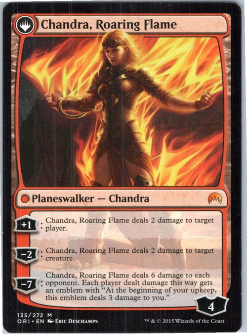 Chandra, Fire of Kaladesh Mythic Magic Origins Magic: The Gathering NM