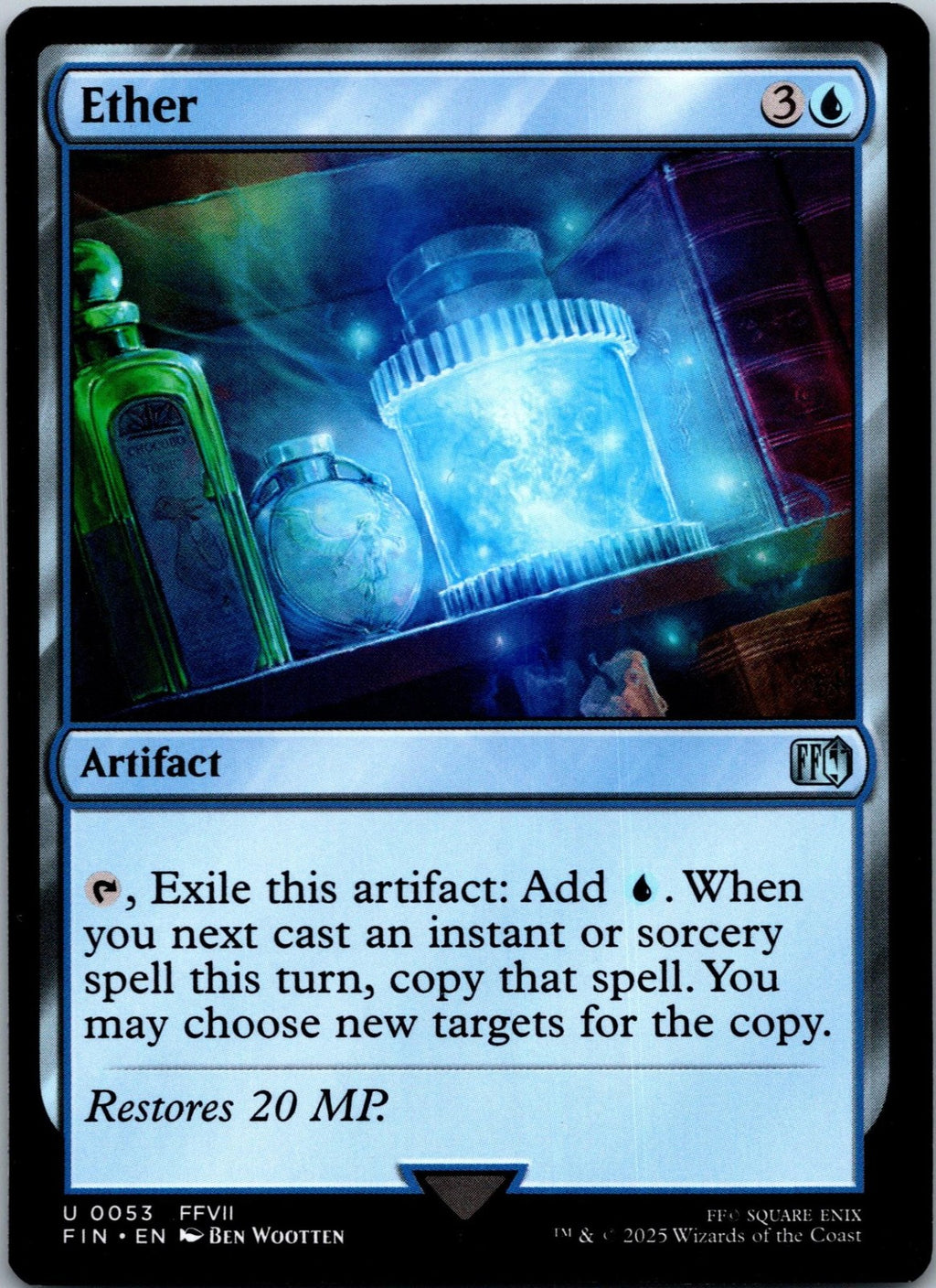 Ether 53 Uncommon Final Fantasy Magic: The Gathering Near Mint foil | HOKO
