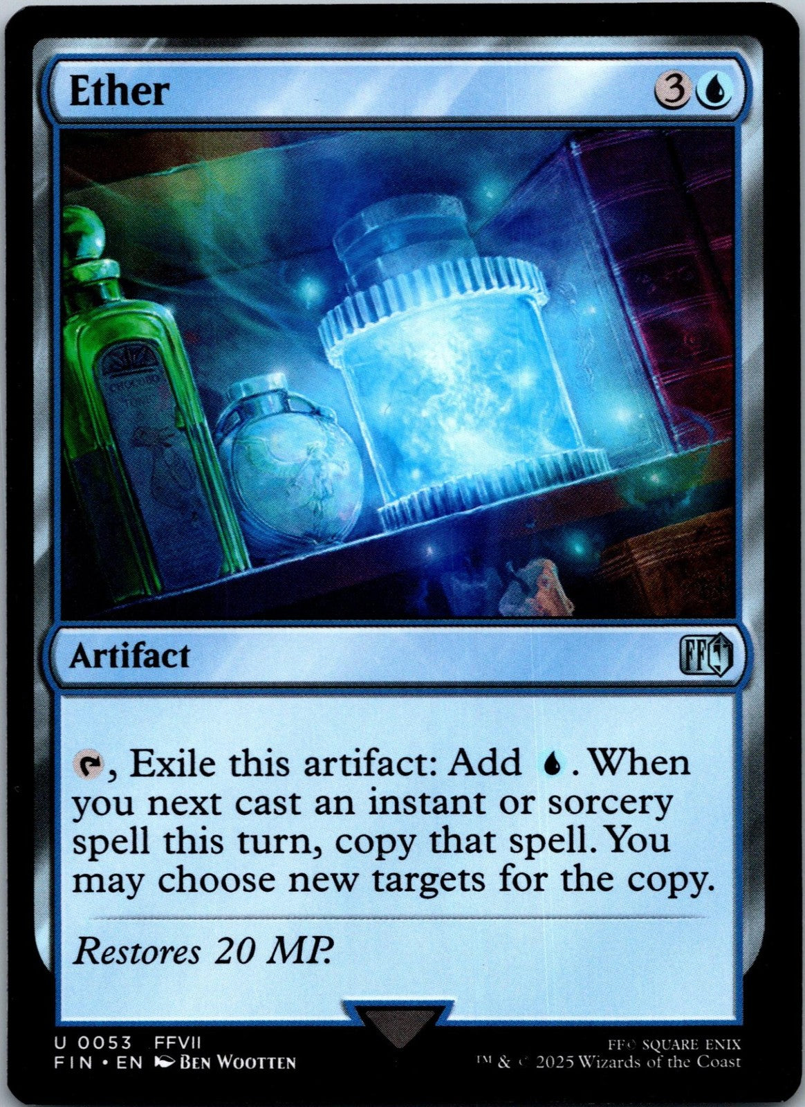 Ether 53 Uncommon Final Fantasy Magic: The Gathering Near Mint foil | HOKO