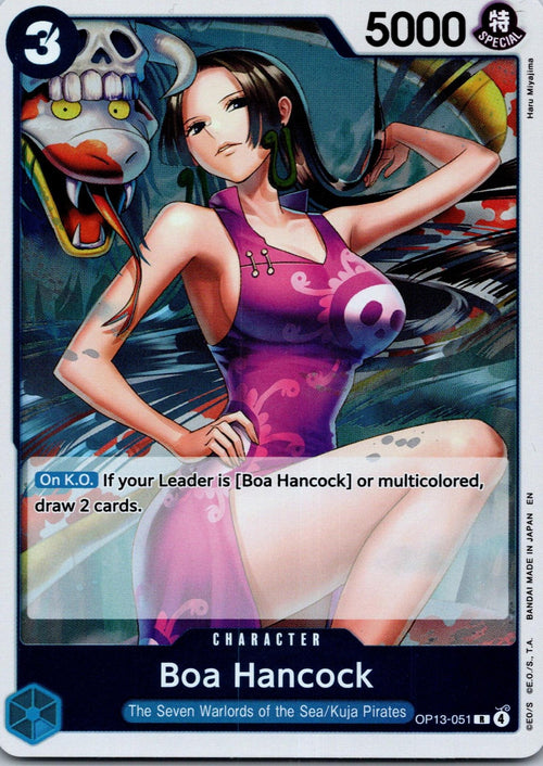 Boa Hancock OP13-051 Rare Carrying On His Will One Piece Near Mint