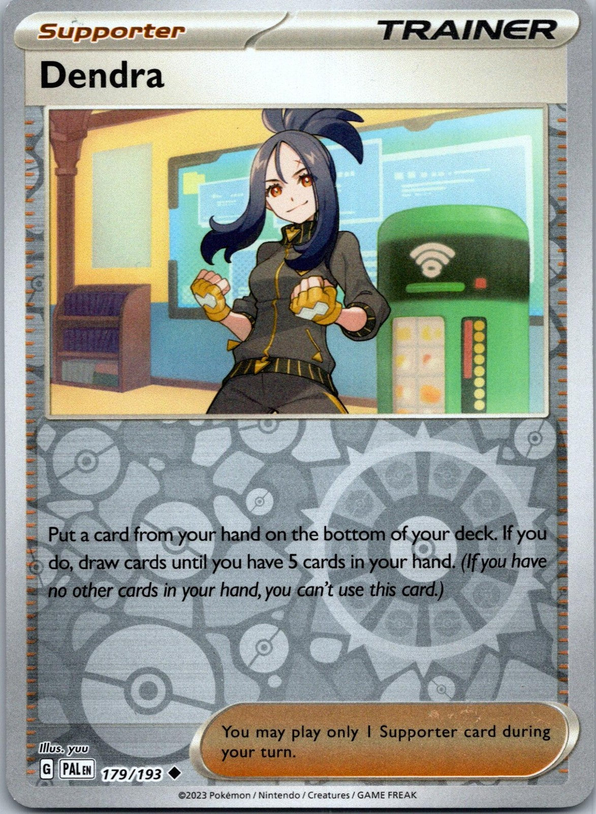 Dendra 179/193 Uncommon Paldea Evolved Pokemon Near Mint