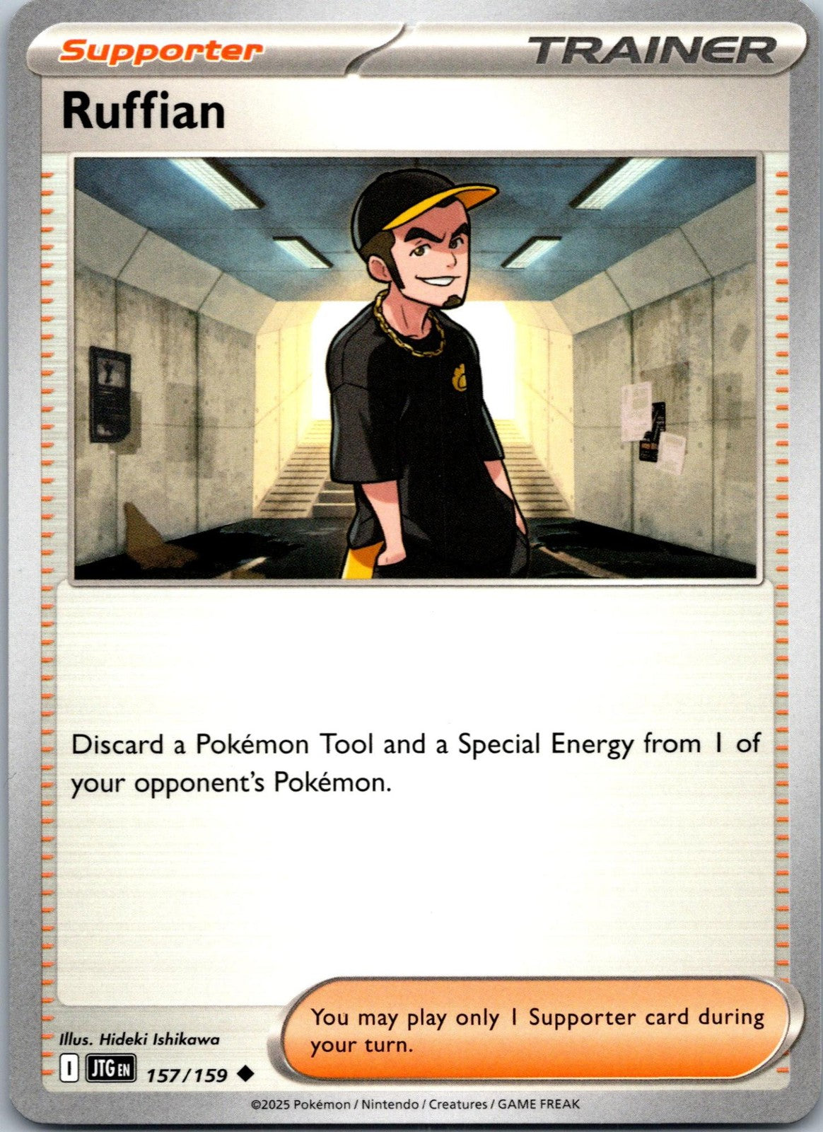 Ruffian 157/159 Uncommon Journey Together Pokemon Near Mint