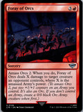 Foray of Orcs The Lord of the Rings: Magic: The Gathering NM