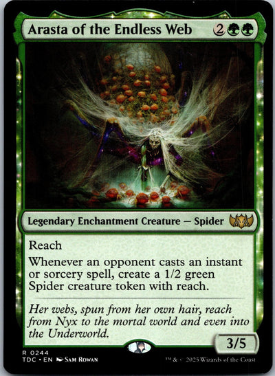 Arasta of the Endless Web Tarkir: Dragonstorm Magic: The Gathering NM