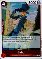 Sabo EB02-002 Rare Extra Booster: Anime 25th Collection One Piece Near Mint