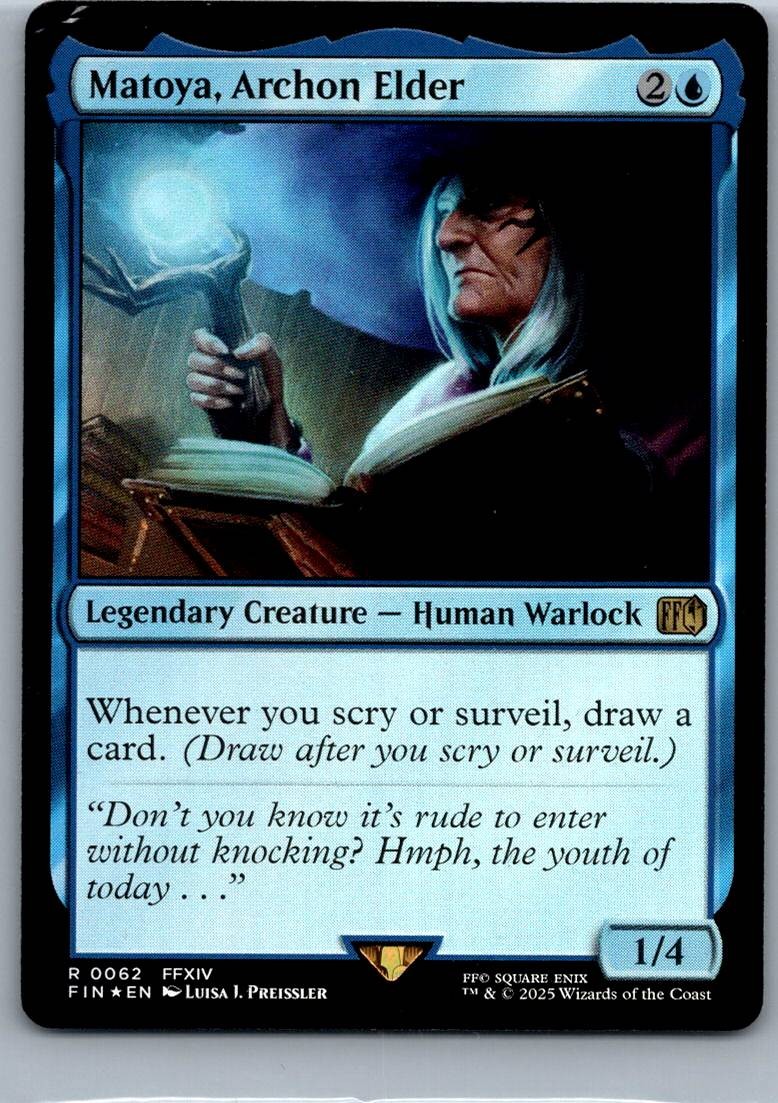 Matoya, Archon Elder 62 Rare FINAL FANTASY Magic: The Gathering Near Mint