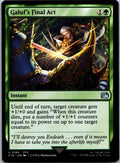 Galuf's Final Act 186 Uncommon Final Fantasy Magic: The Gathering Near Mint