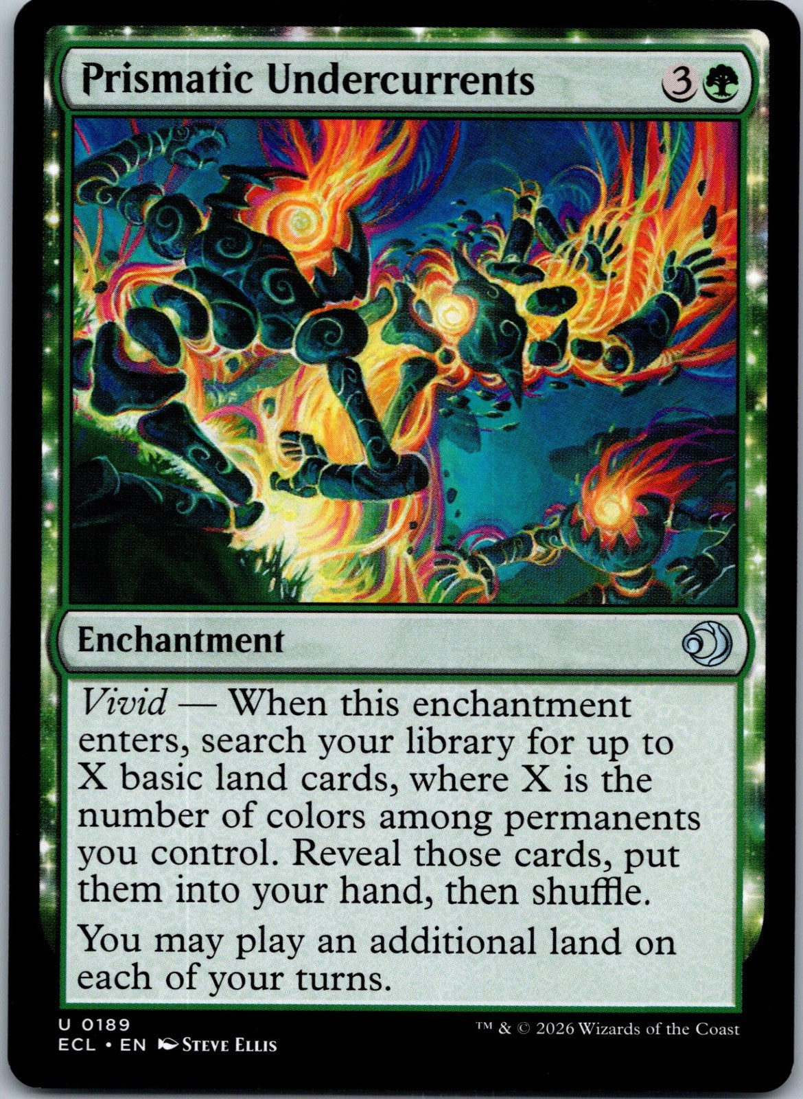Prismatic Undercurrents 189 Uncommon Lorwyn Eclipsed Magic: The Gathering NM