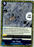 Ice Time EB04-028 Rare The Azure Sea's Seven One Piece Near Mint