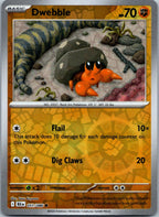 Dwebble 051/086 Common Black Bolt Pokemon Near Mint