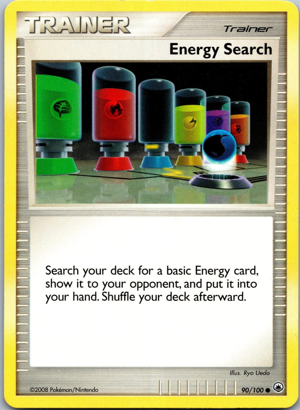 Energy Search 90/100 Common Majestic Dawn Pokemon Near Mint