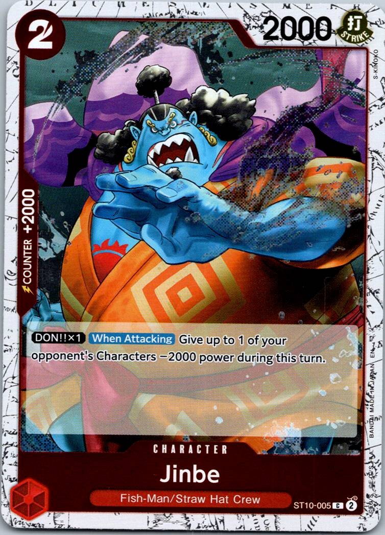 Jinbe - ST10-005  ST10-005 Premium Booster -The Best- Vol. 2 One Piece NM