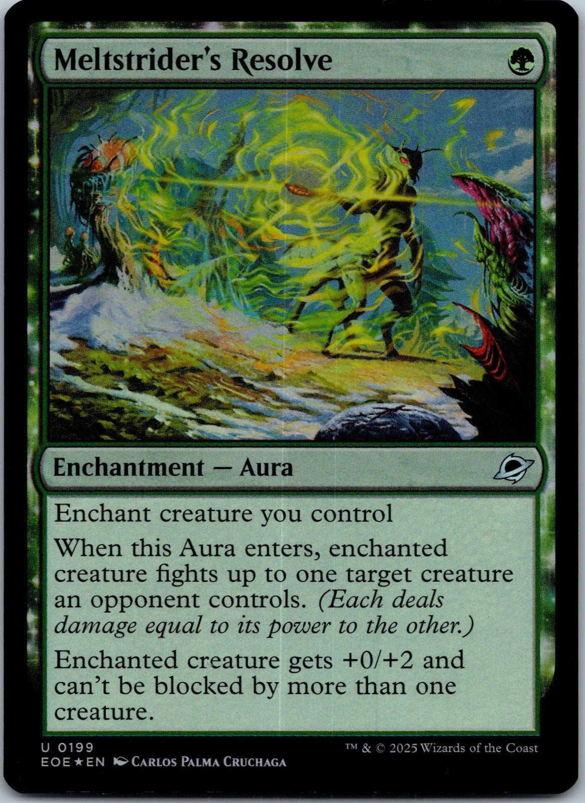 Meltstrider's Resolve 199 Uncommon Edge of Eternities Magic: The Gathering NM