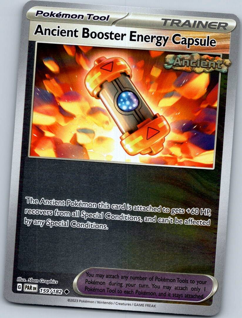 Ancient Booster Energy Capsule 159/182 Reverse Paradox Rift Pokemon Near Mint