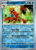 Crawdaunt 048/167 Common Twilight Masquerade Pokemon Near Mint