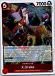 X.Drake OP14-016 Rare The Azure Sea's Seven One Piece Near Mint