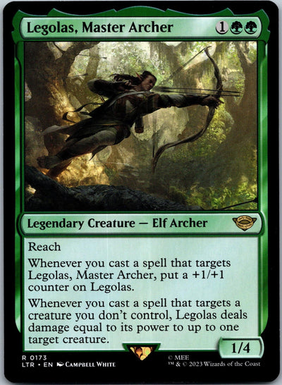 Legolas, Master Archer Universes Beyond Magic: The Gathering NM