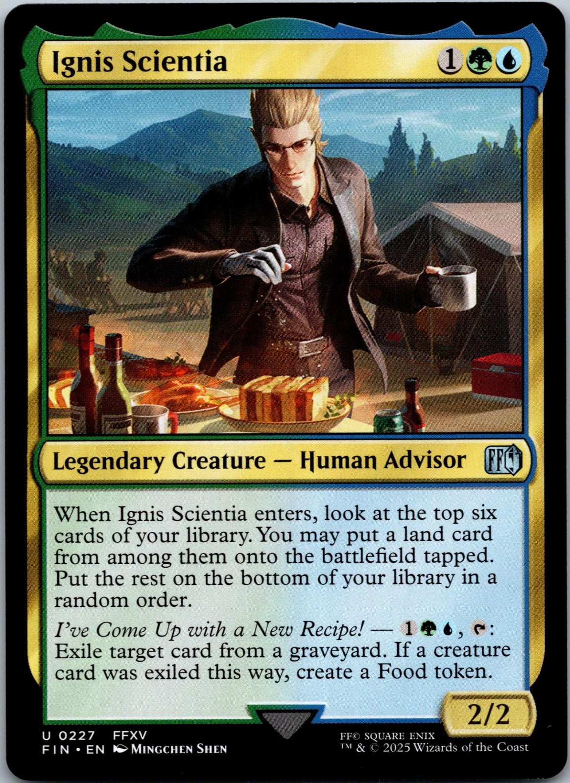 Ignis Scientia 227 Uncommon Final Fantasy Magic: The Gathering Near Mint | HOKO