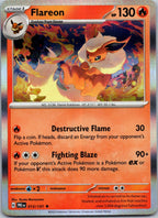 Flareon 013/131 Holo Rare SV: Prismatic Evolutions Pokemon Near Mint