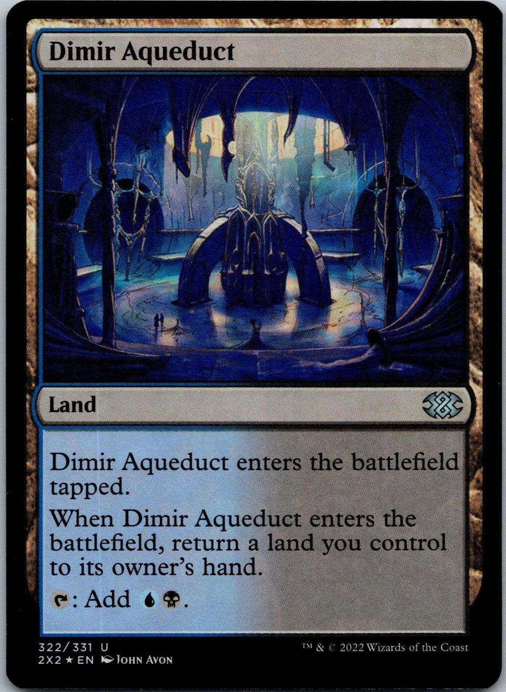 Dimir Aqueduct 126 Uncommon Commander: Zendikar Rising Magic: The Gathering NM