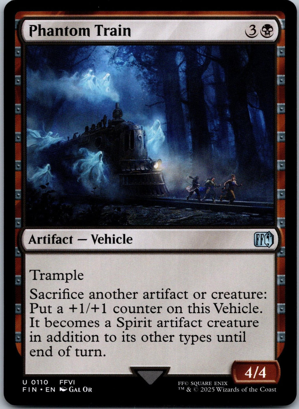 Phantom Train 110 Uncommon Final Fantasy Magic: The Gathering Near Mint | HOKO