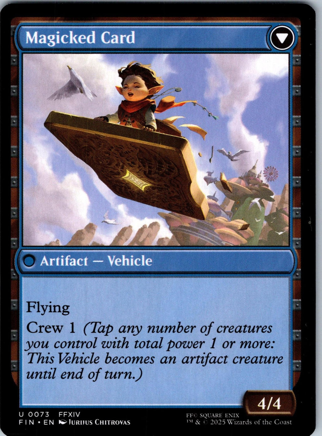 Sidequest: Card Collection 73 Uncommon Final Fantasy Magic: The Gathering NM