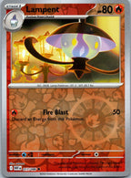 Lampent 017/086 Common White Flare Pokemon Near Mint