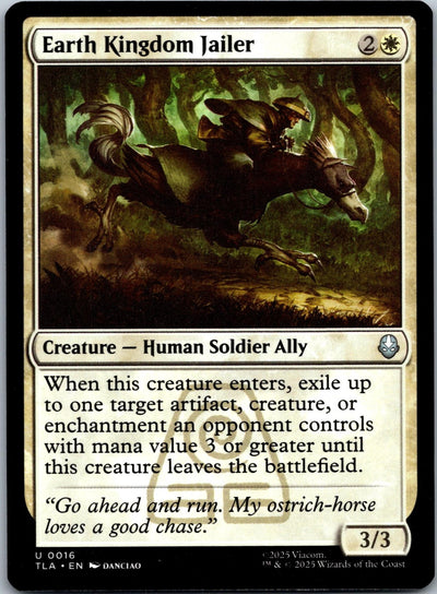 Earth Kingdom Jailer 16 Avatar: The Last Airbender Magic: The Gathering NM