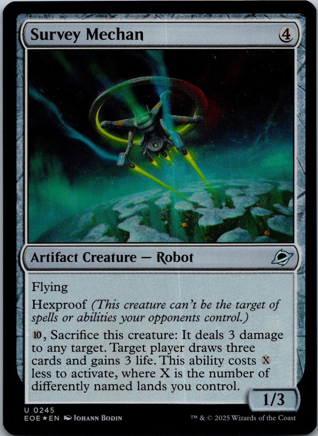 Survey Mechan 245 Uncommon Edge of Eternities Magic: The Gathering NM | HOKO