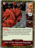 Color of the Supreme King Haki OP12-018 Rare Legacy of the Master One Piece NM