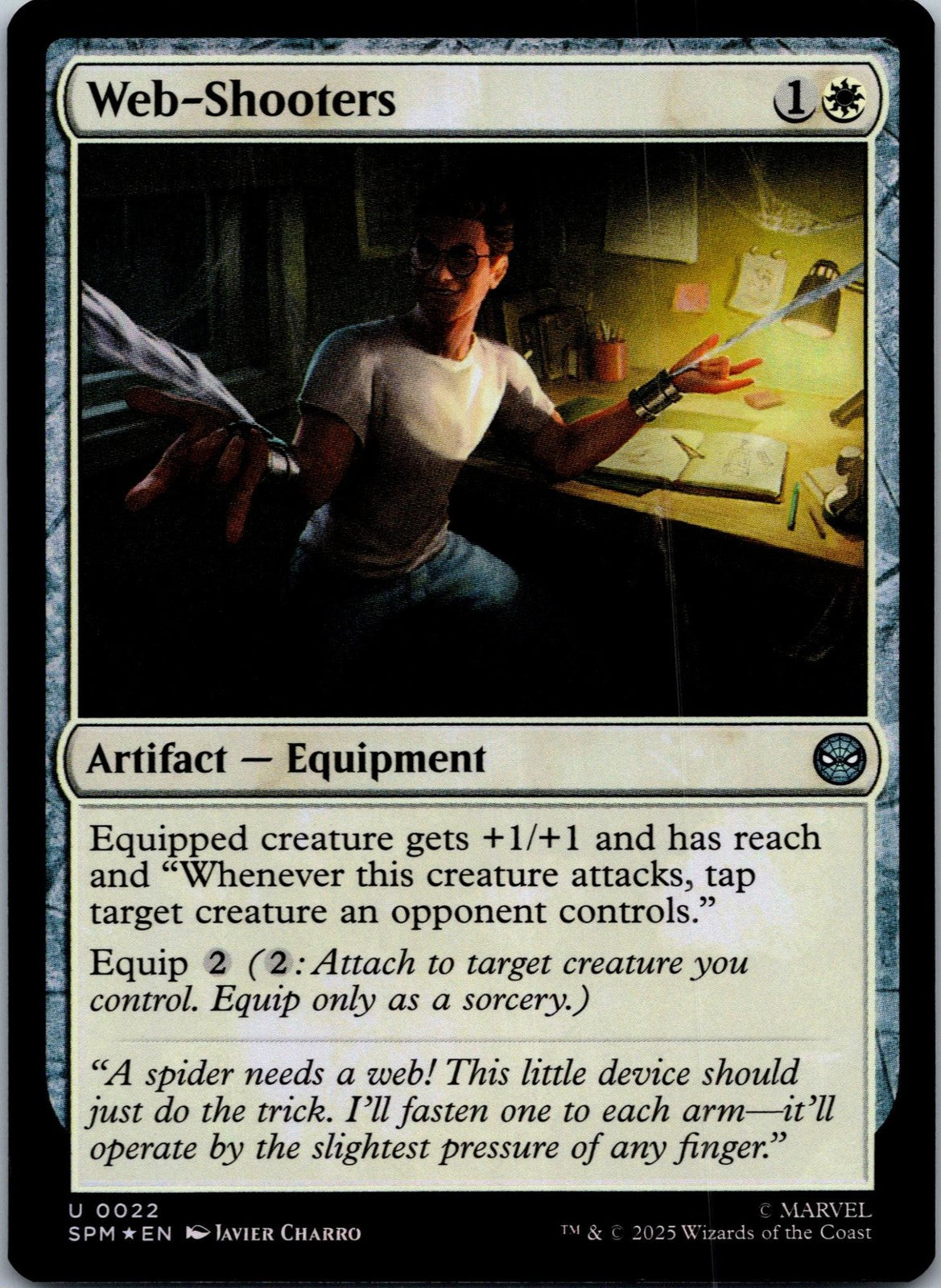 Web-Shooters 22 Uncommon Marvel's Spider-Man Magic: The Gathering Near Mint