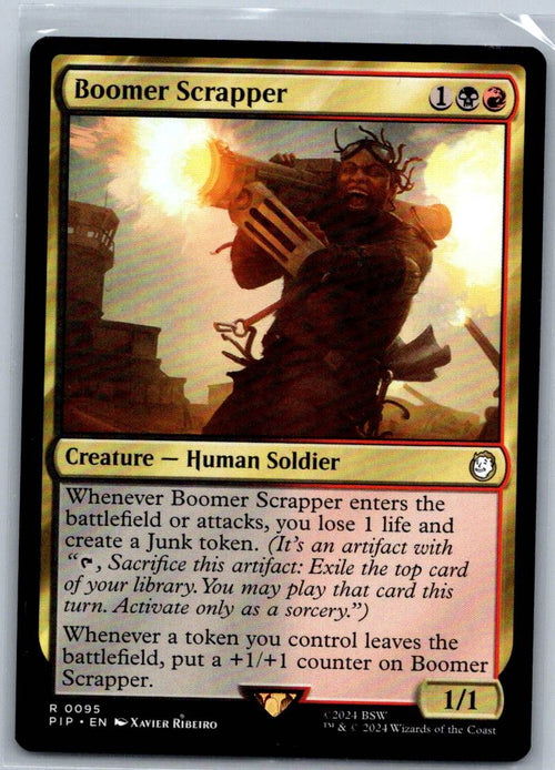 Boomer Scrapper 95 Rare Universes Beyond: Fallout Magic: The Gathering Near Mint