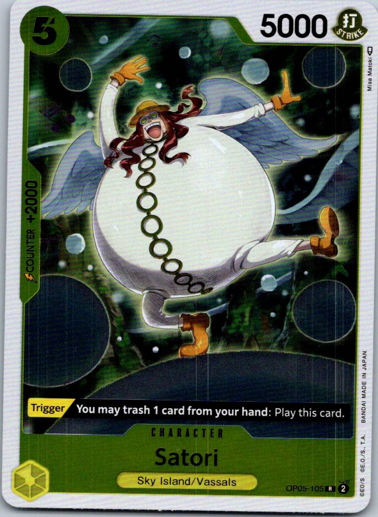 Satori (Reprint) OP05-105 Rare Premium Booster -The Best- One Piece NM | HOKO